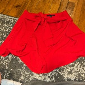 Dressy Red Shorts
